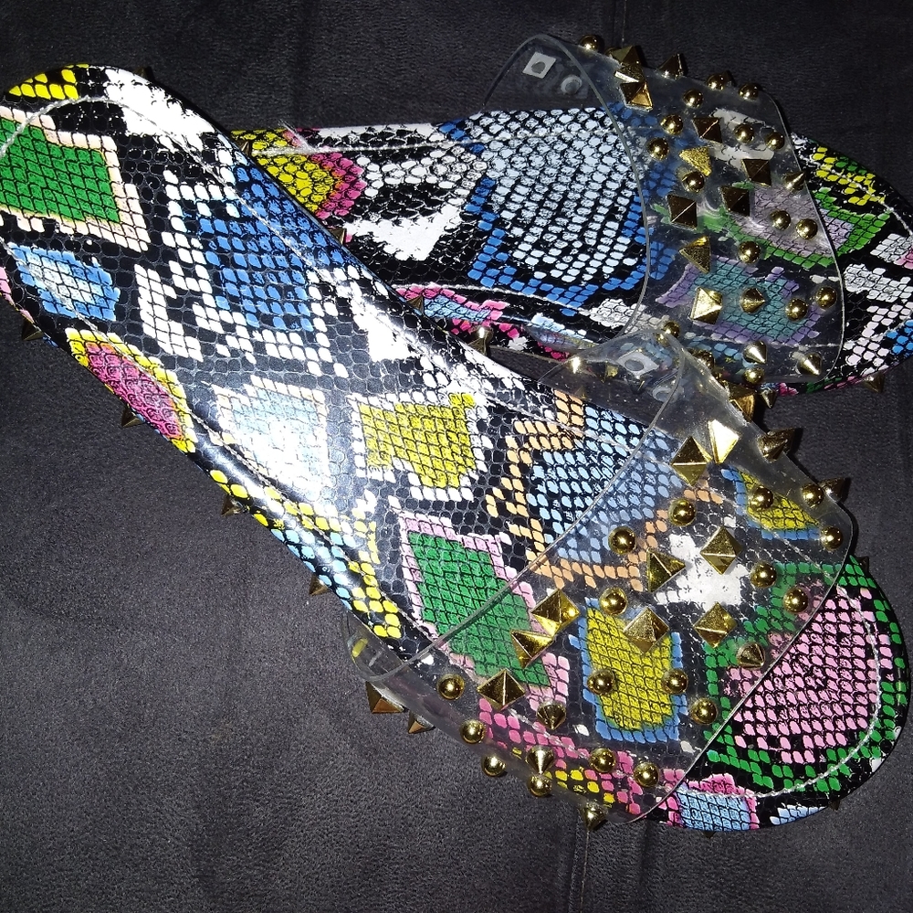 Colorful sandals